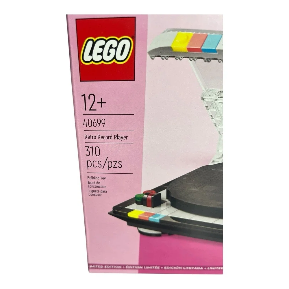 LEGO Retro Record Player 40699 Limited Edition 310pc Set 12+